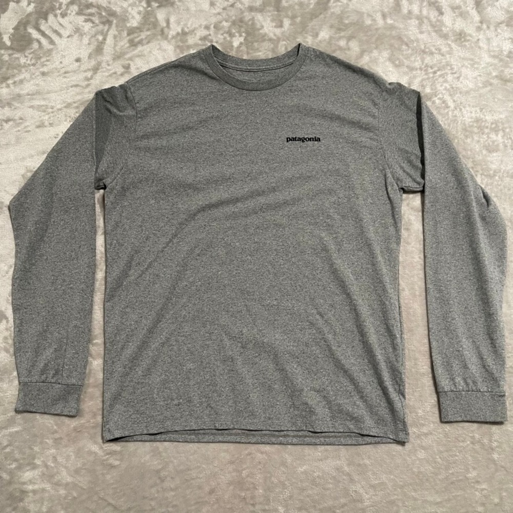 Patagonia Men's Long-Sleeve Crew - Gray